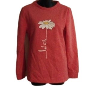 MISSLOOK Salmon /pinkish colored Let it Be super soft top. Size small.